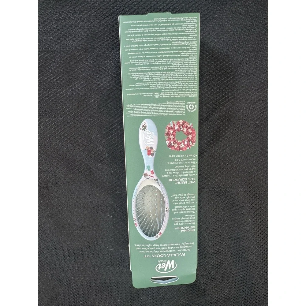 Wet Brush Christmas Cheer Elf Brush & Scrunchie Duo New‎